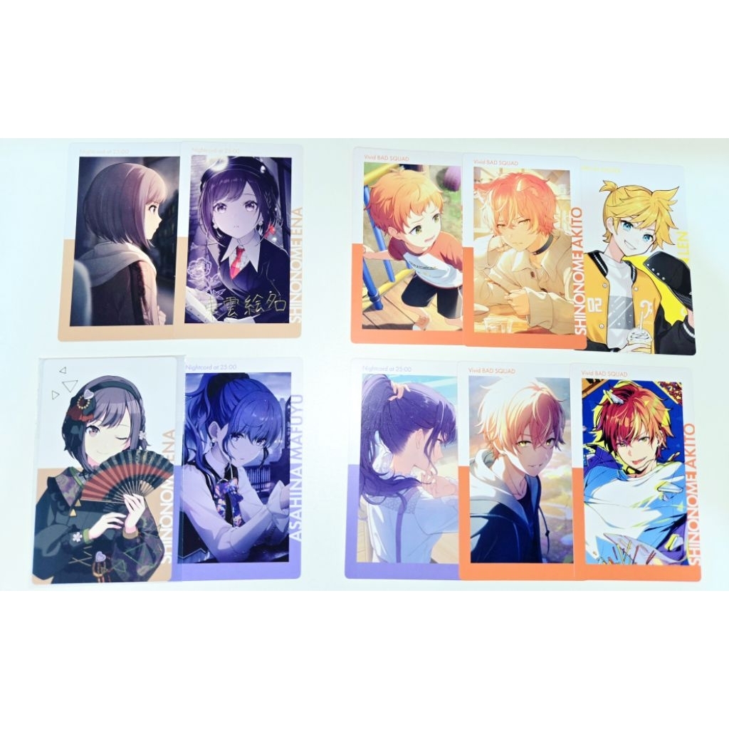 Project Sekai Various Foil & Epick Card Set