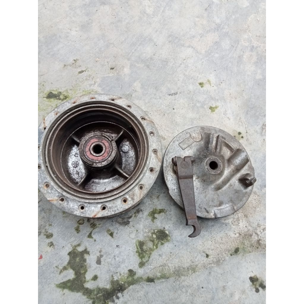 tromol depan set tutup Yamaha L2g L2s ORIGINAL