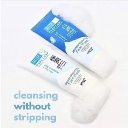 Hada Labo Gokujyun Face Wash - Sabun Cuci Muka Melembapkan, 100ml