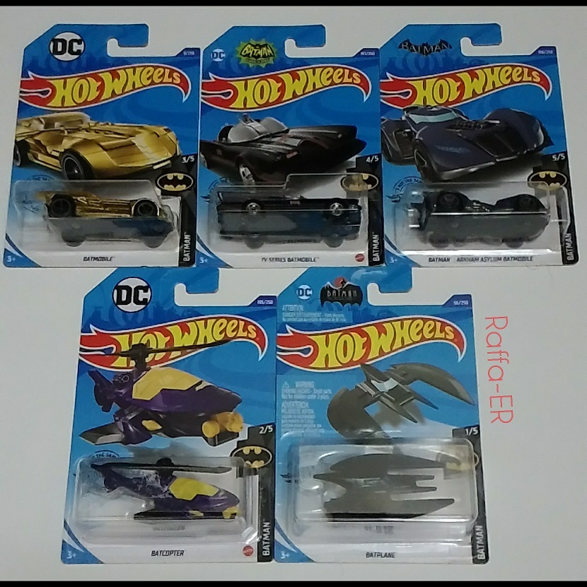 Hot Wheels Diecast Original - seri Batman