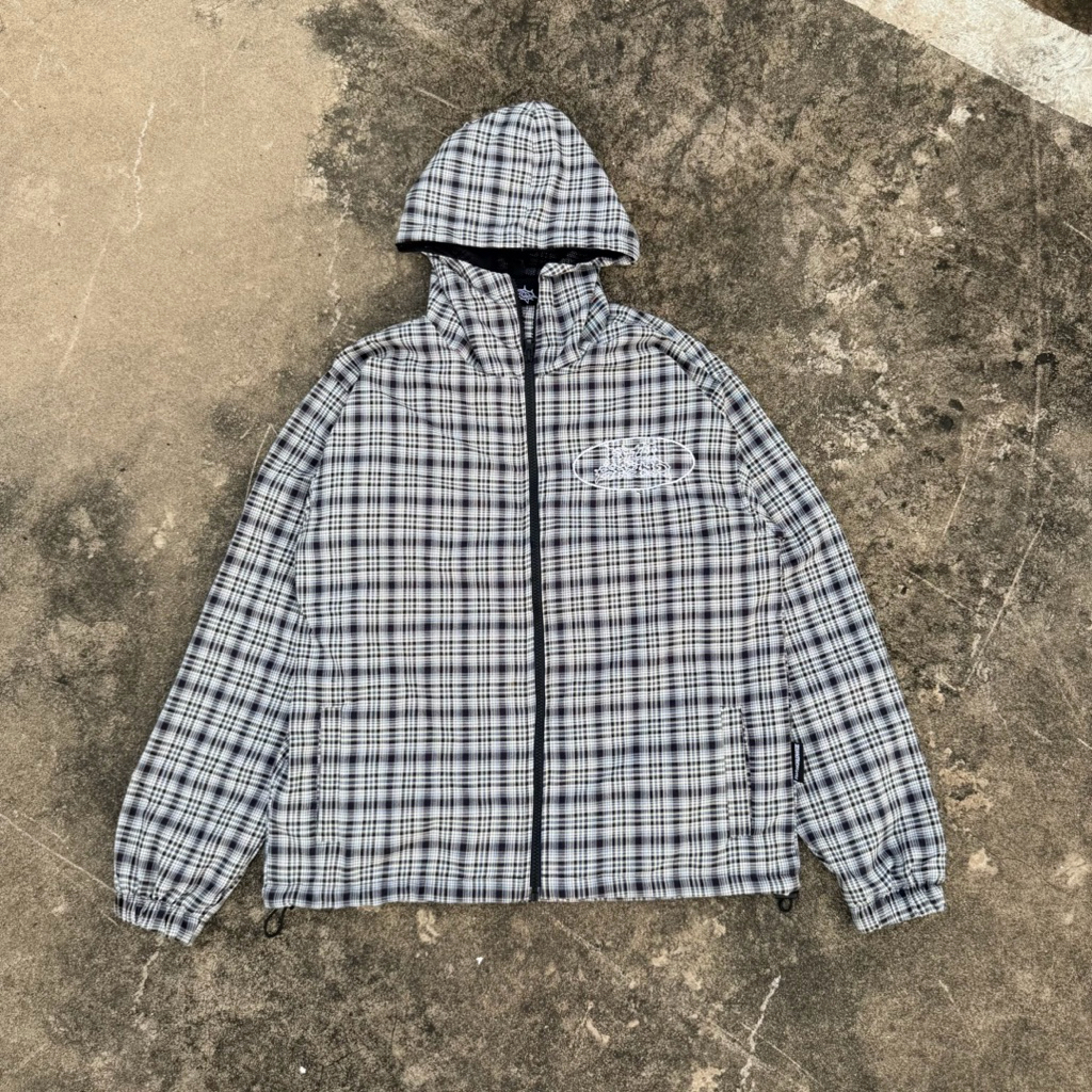 Plaid Jacket - Flut Worldwide MVP Plaid Jacket Black / White