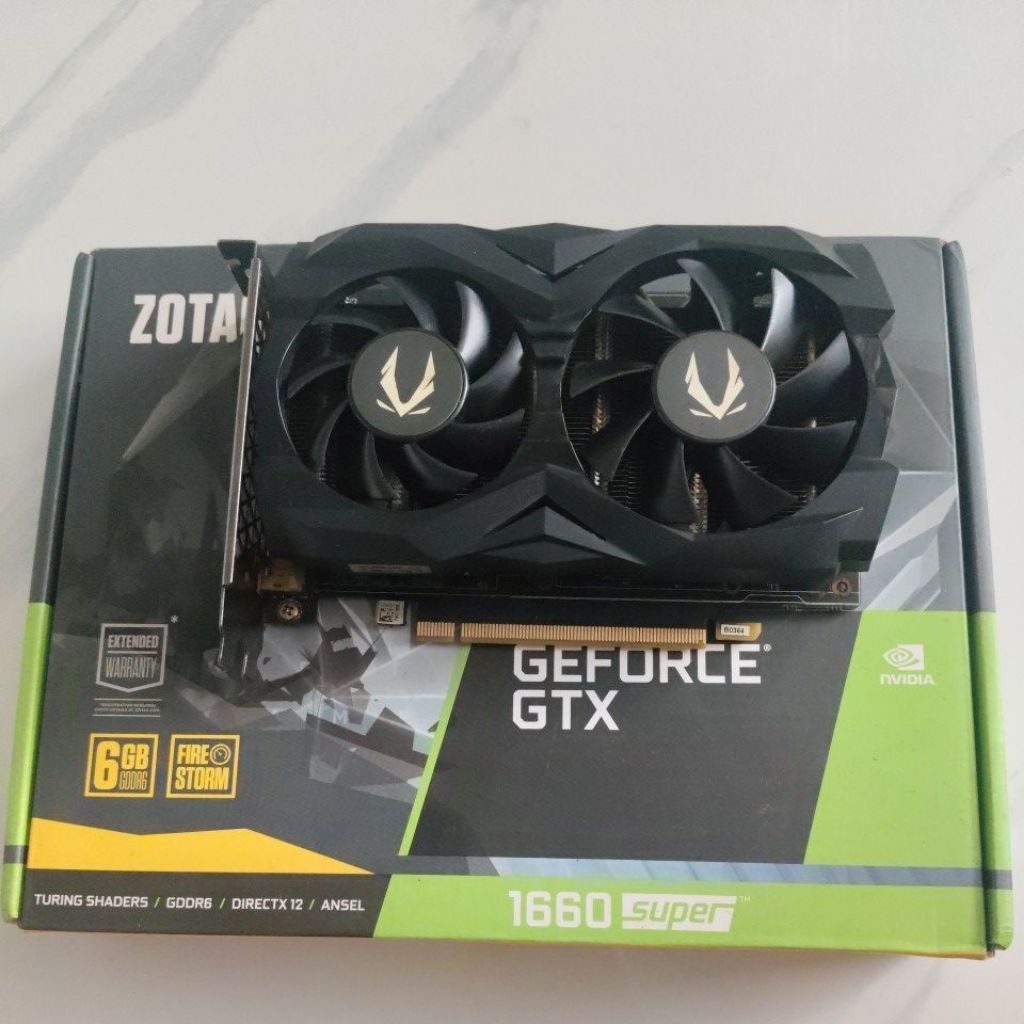 VGA ZOTAC GTX 1660 SUPER 6GB DDR6