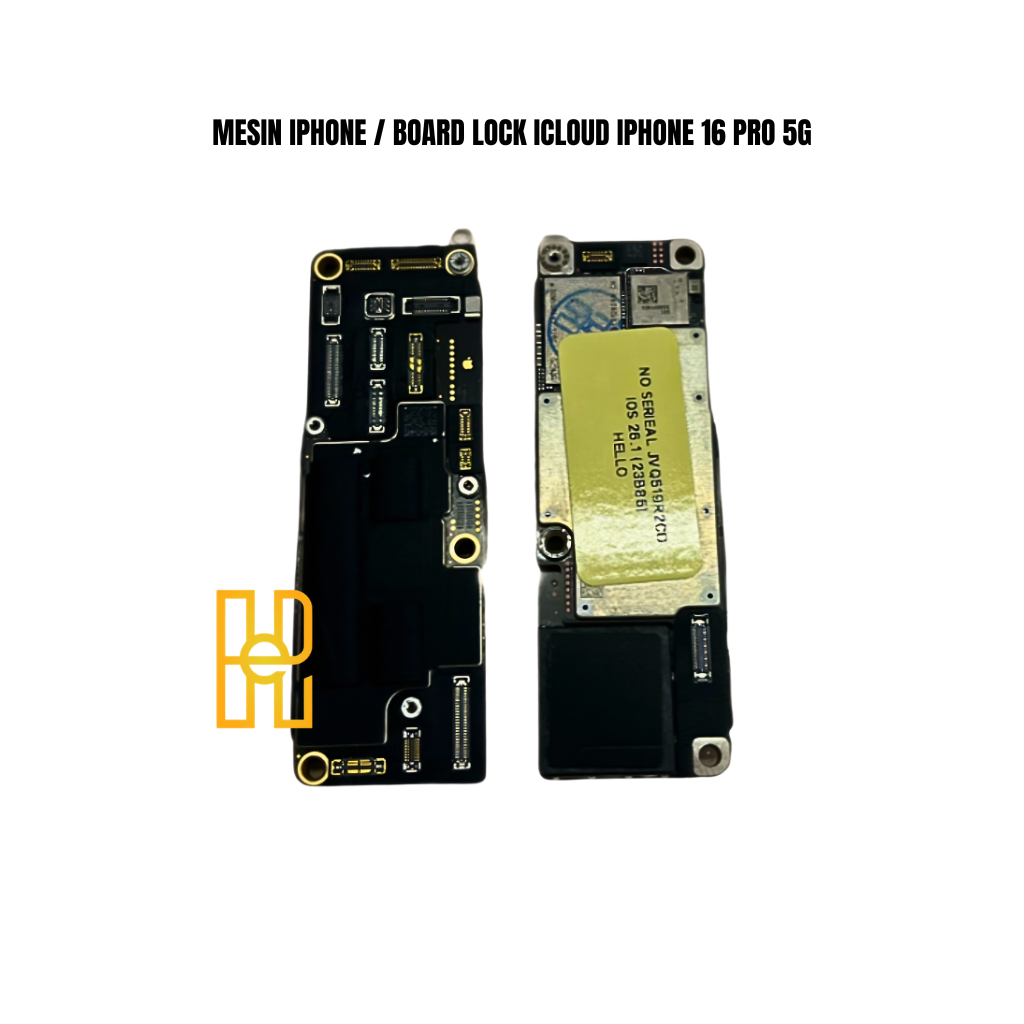 MESIN IPHONE / BOARD LOCK ICLOUD IPHONE 16 PRO 5G SUPPORT BYPASS