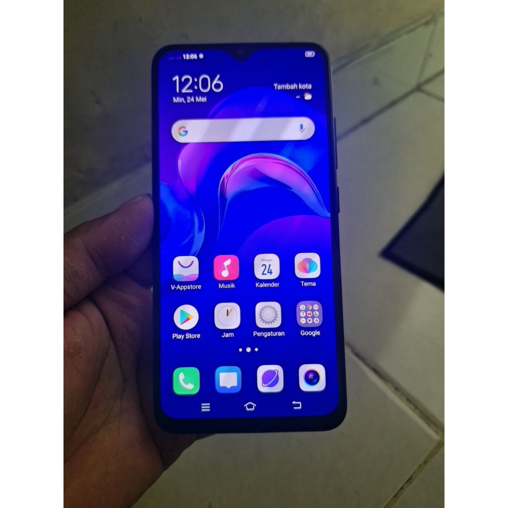 Vivo V11 Pro 6/64GB Resmi Bekas - Layar OLED New (Fingerprint Aktif) Mesin Segel