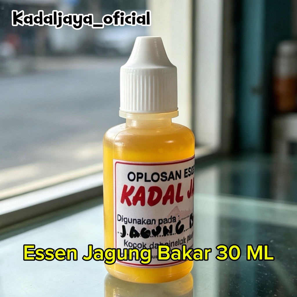 Kadal Jaya Essen JAGUNG BAKAR 30 ML | Essen LELE Ikan Mas Patin Nila Mujair | Galatama Babon Indukan
