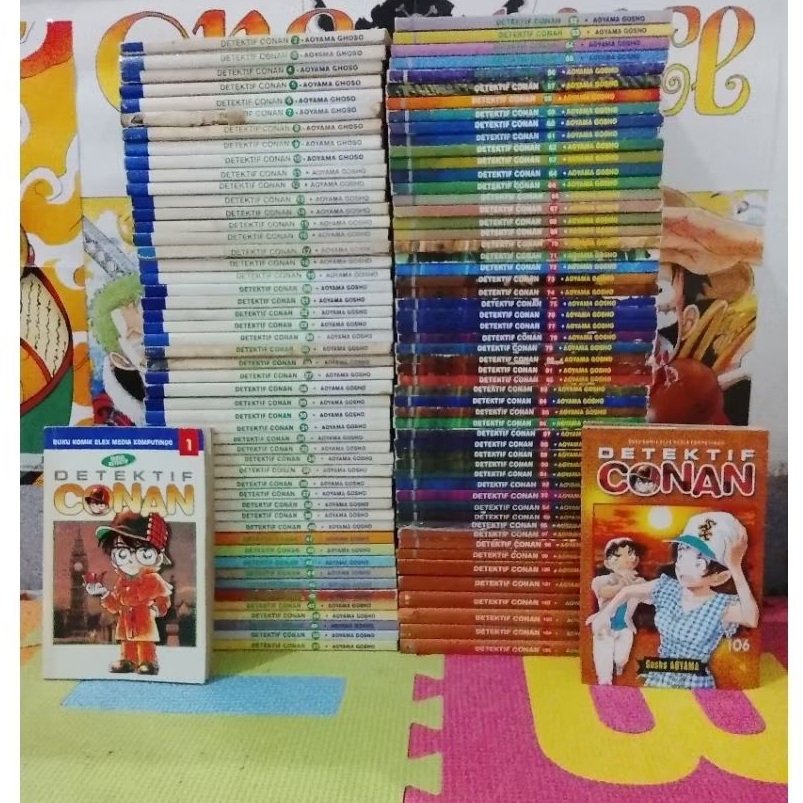 komik full set detektif Conan 1-106
