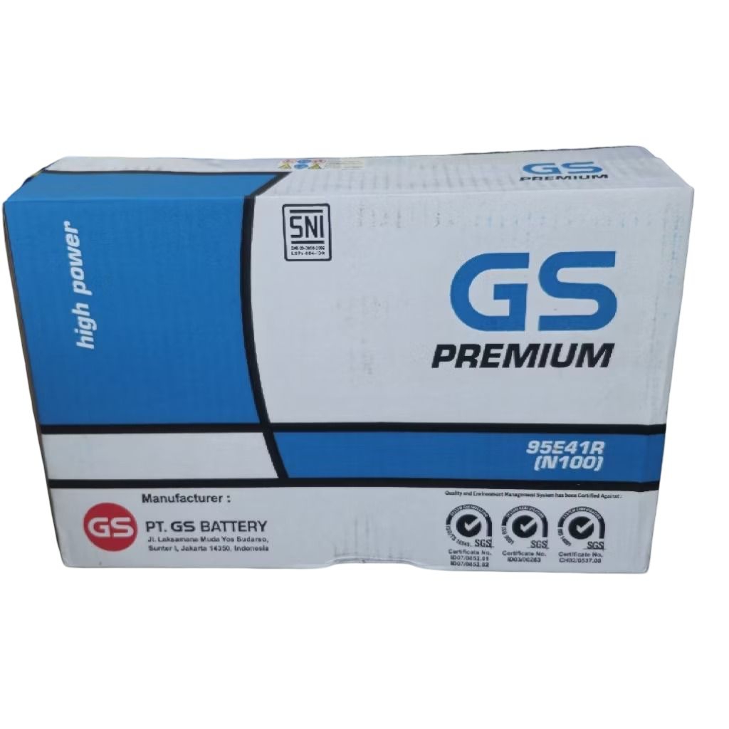 aki basah GS ASTRA Premium N100 12v 100 Ampere
