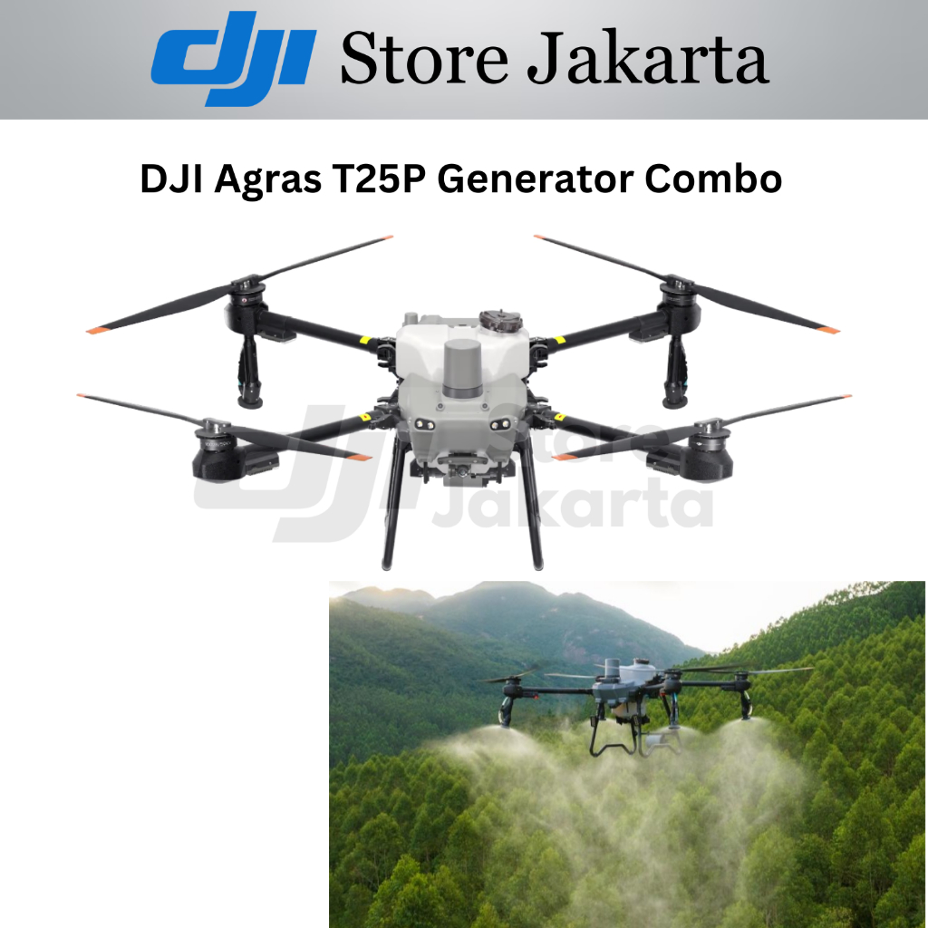 DJI Agras T25P Generator Combo - Drone Pertanian