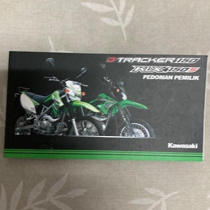 Buku Pedoman Pemilik Motor Kawasaki Dtracker 150 & KLX 150s Bekas