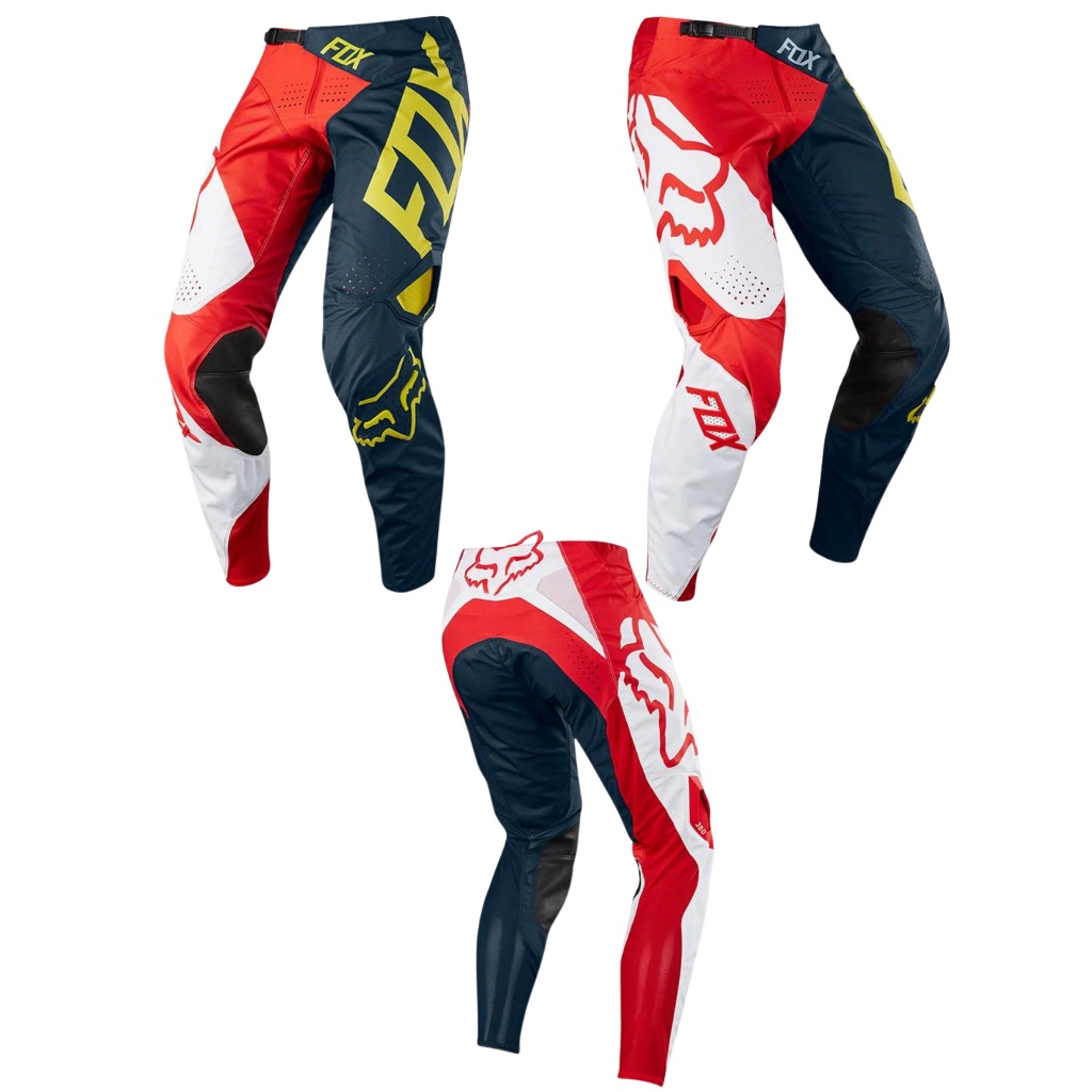 FOX Racing 360 PREME Navy Red Celana Trail Motocross Enduro Dewasa
