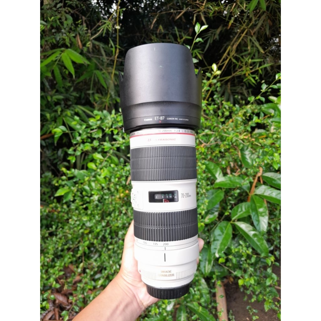 LENSA TELE CANON 70-200 MM F2.8 IS MARK II
