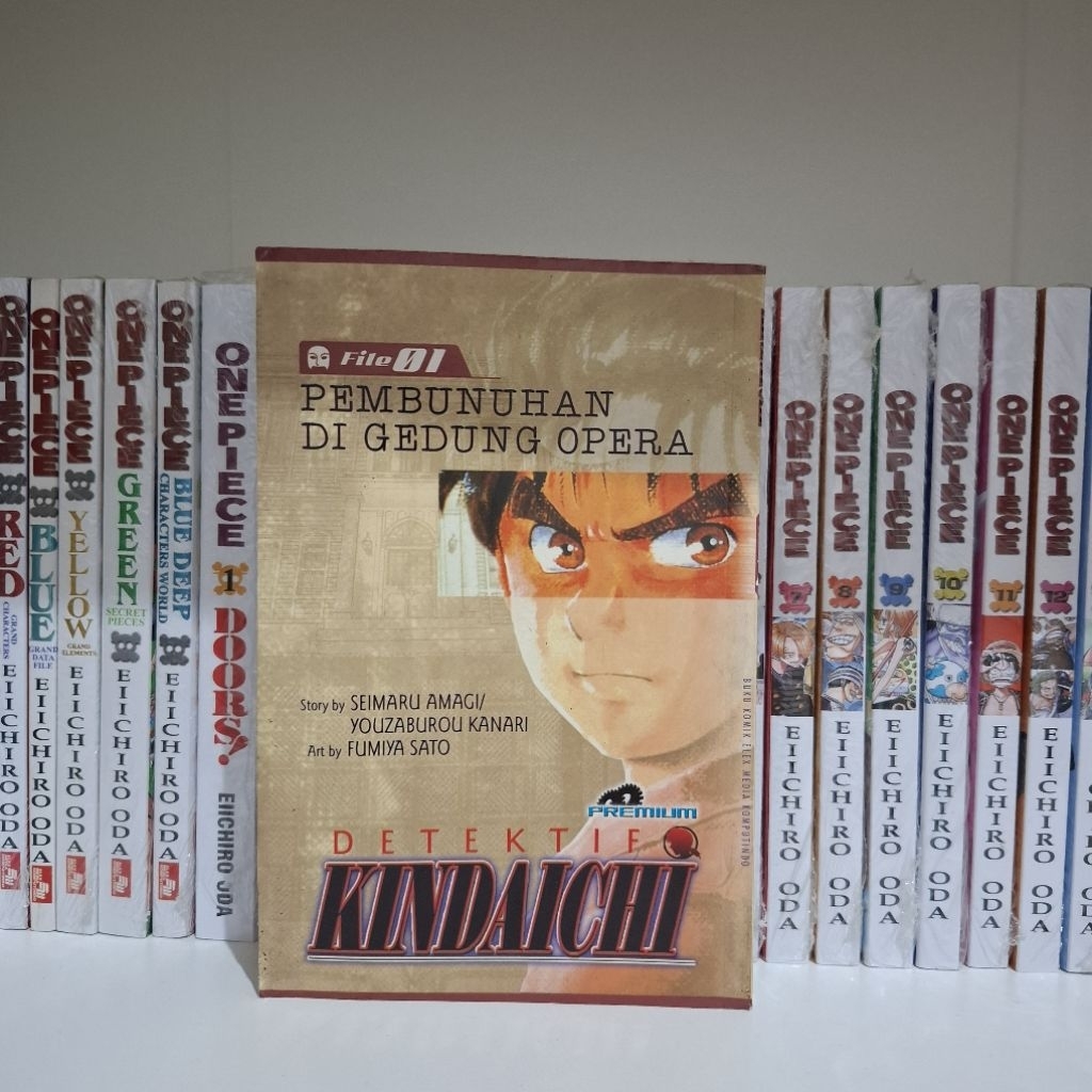 Komik Detektif Kindaichi Premium vol 1 Pembunuhan Di Gedung Opera by Seimaru Amagi & Fumiya Sato