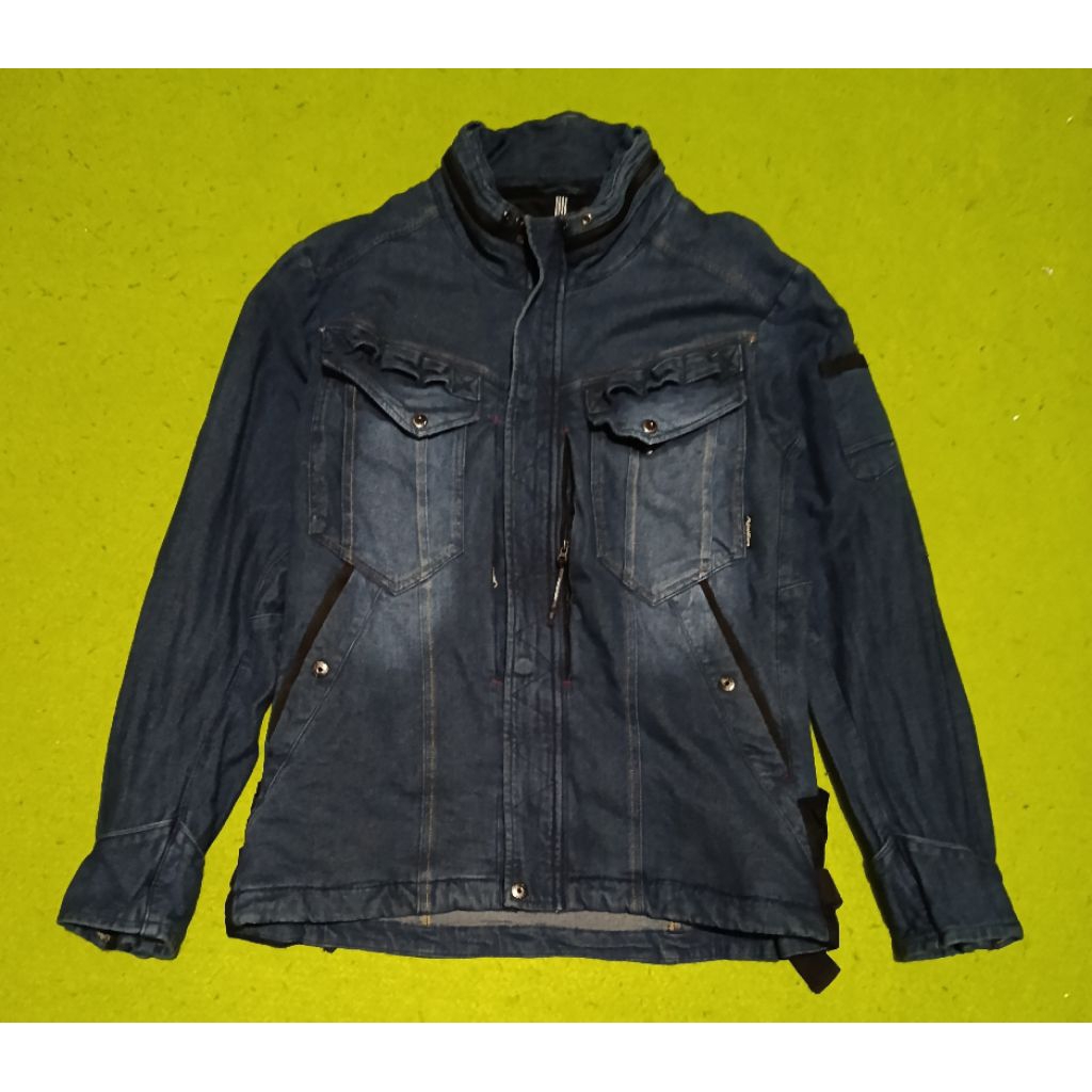 FIELDCORE DENIM BIKER JACKET