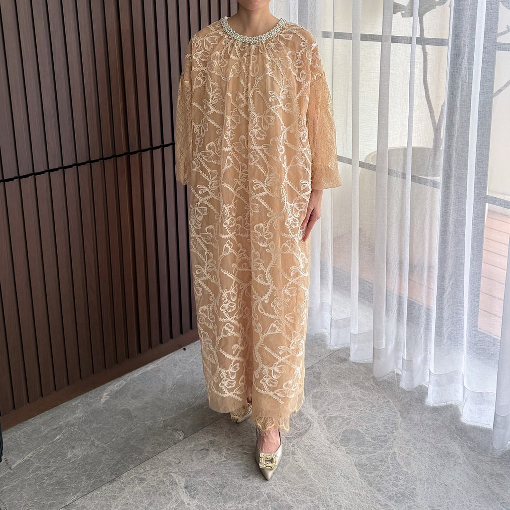 KINA ATELIER - Soleil Dress in nude