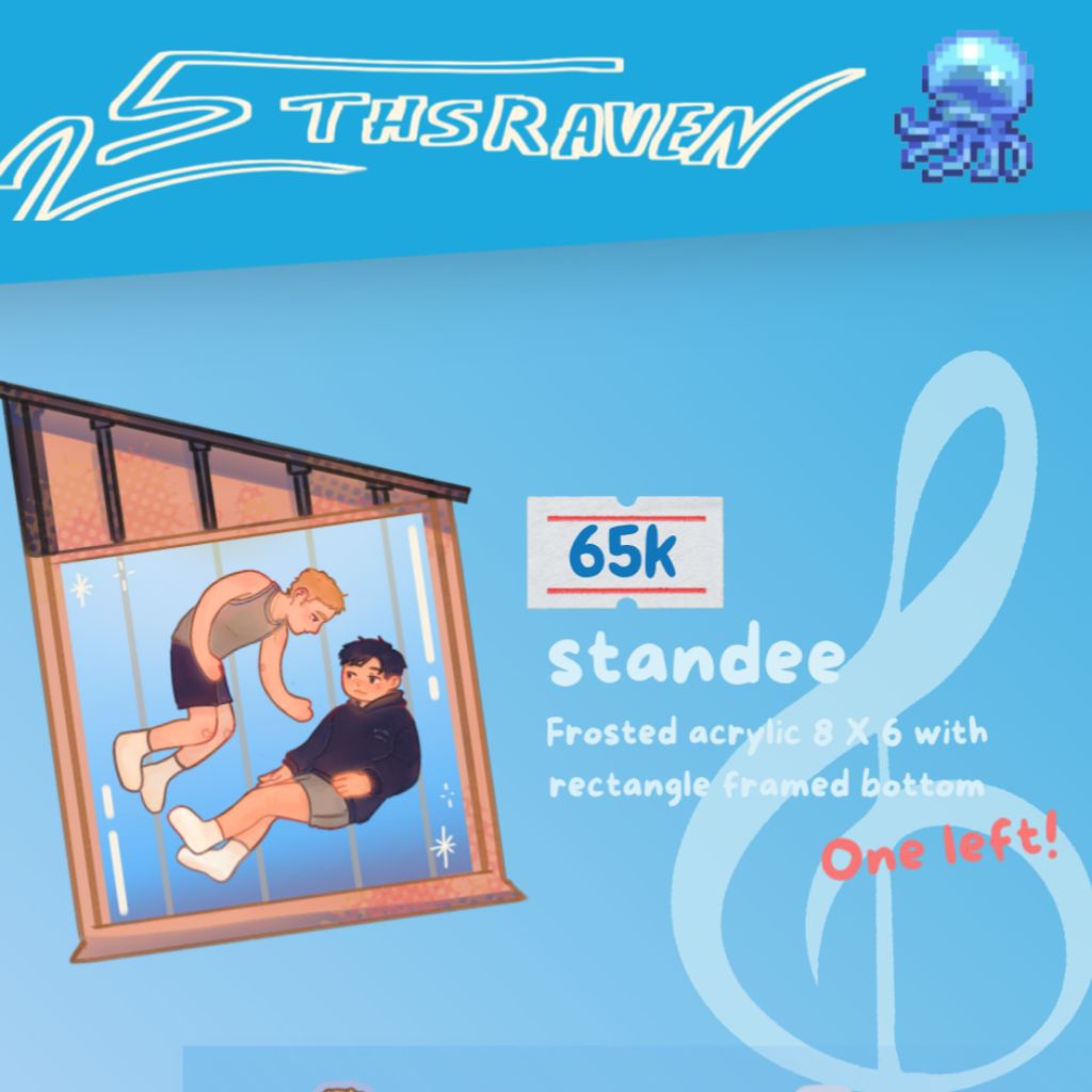 Heated Rivalry Standee