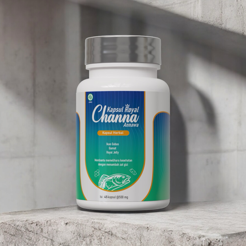 ROYAL CHANNA OBAT PENGERING LUKA EKSTRA IKAN GABUS