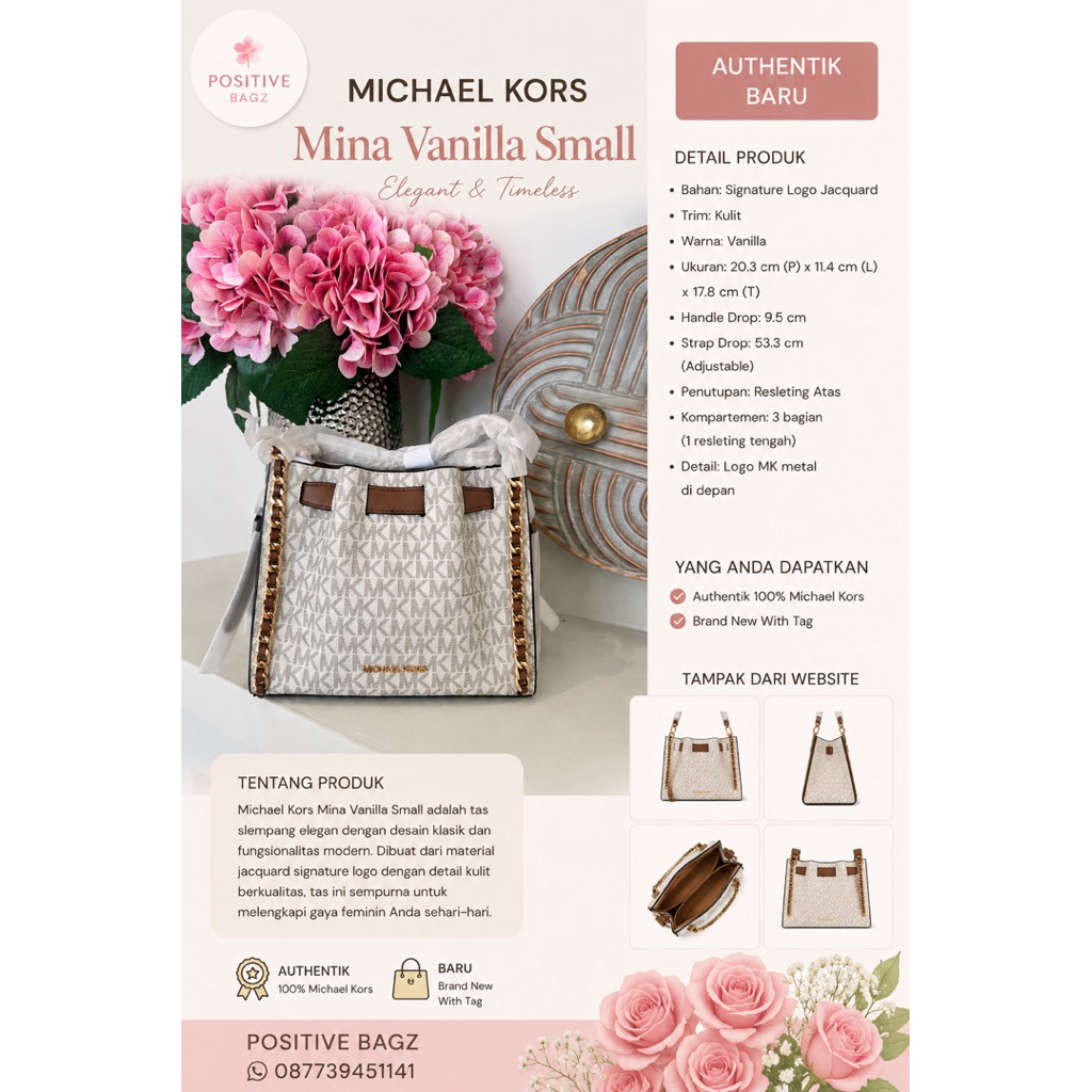 MK mina small vanilla