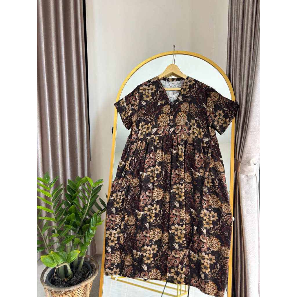 NESTUFF DRESS ARIN DASTER RAYON DASTER JUMBO GROSIR DASTER BUSUI DASTER RAYON JEMBER