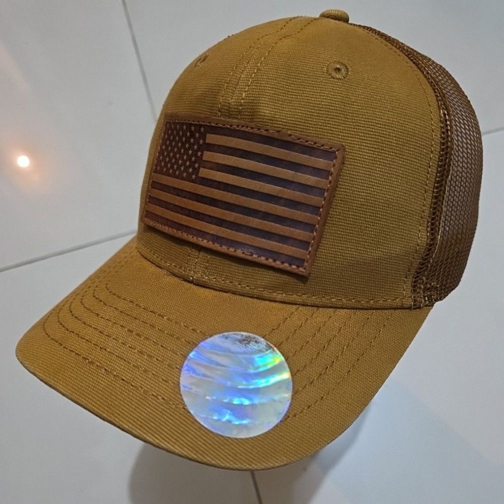 Topi American Trucker Flag USA