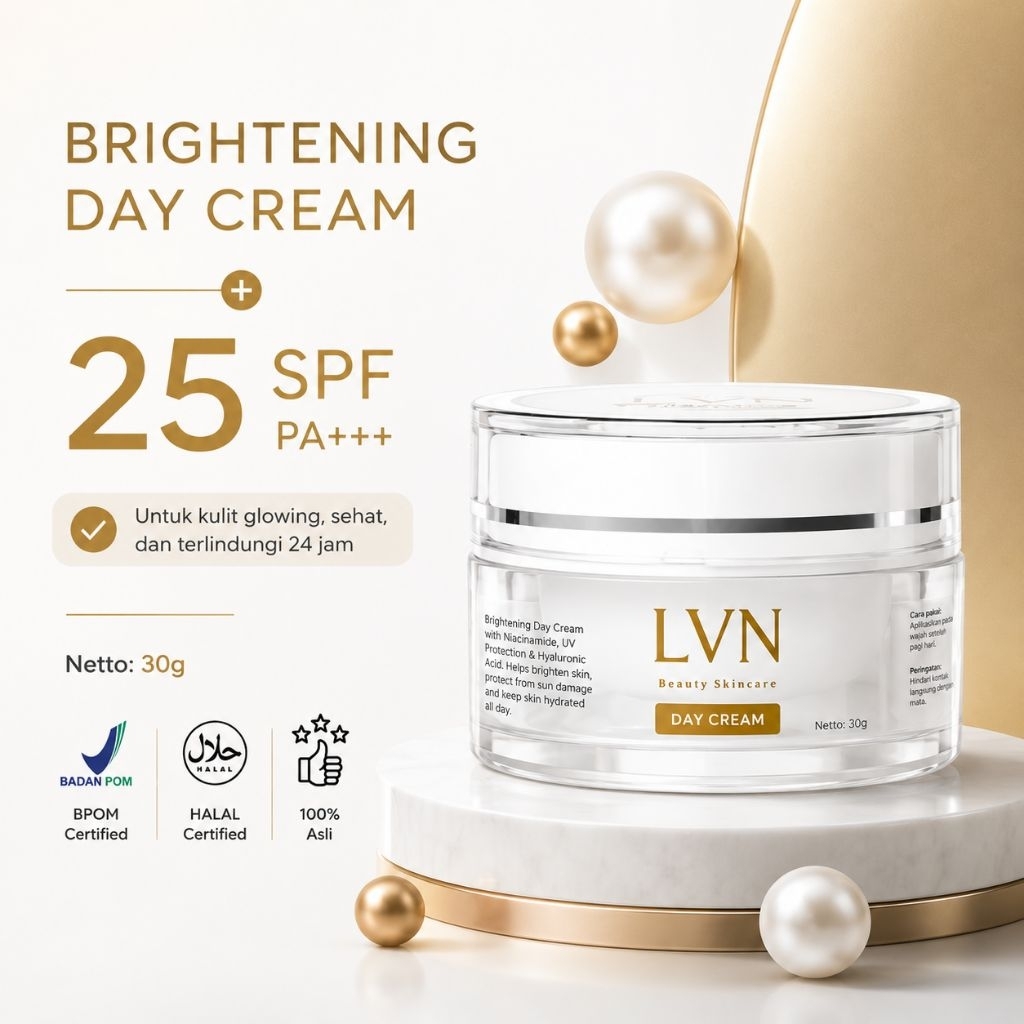 [Bonus Sabun Collagen]Lavanaya Beauty Skincare Series LVN Day and Night Cream Brightening Original B