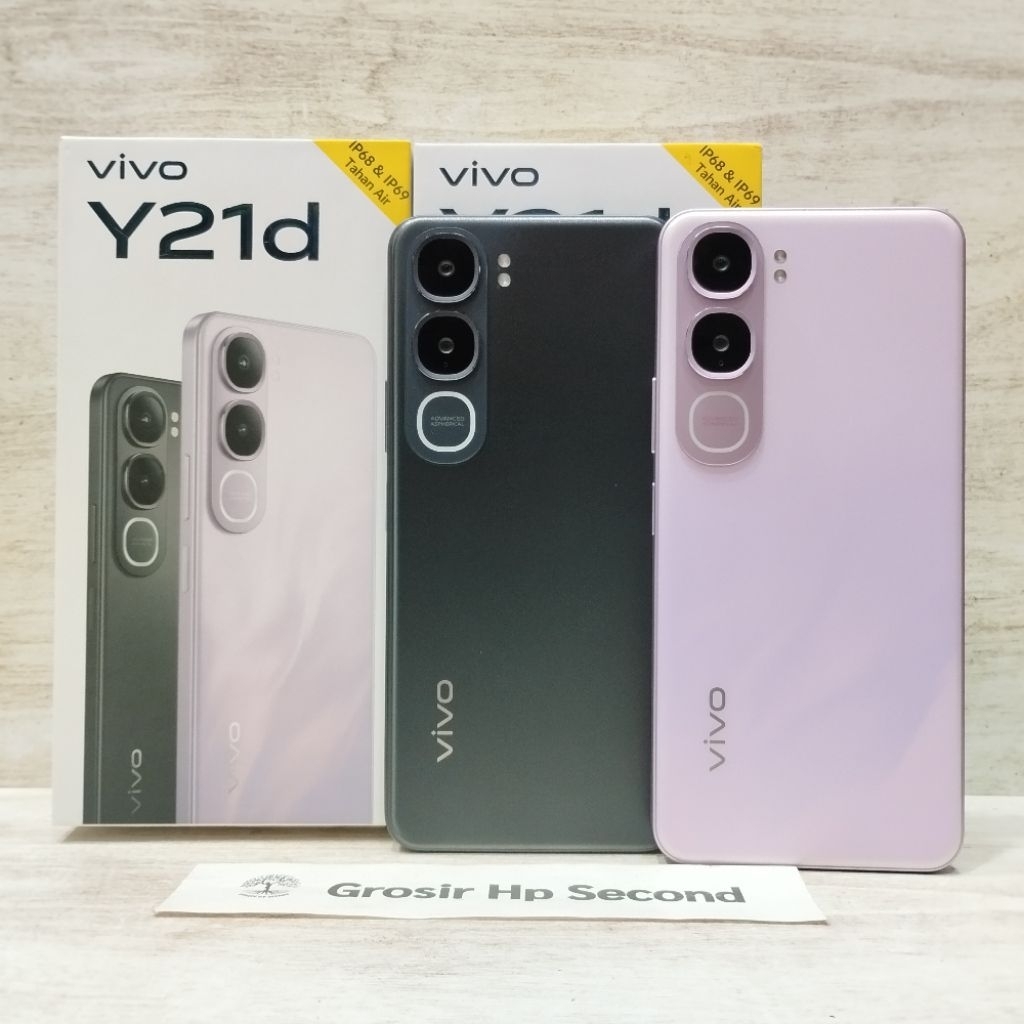 VIVO Y21D 8/128GB 6/256 6/128 4/128GB HP SECOND FULLSET