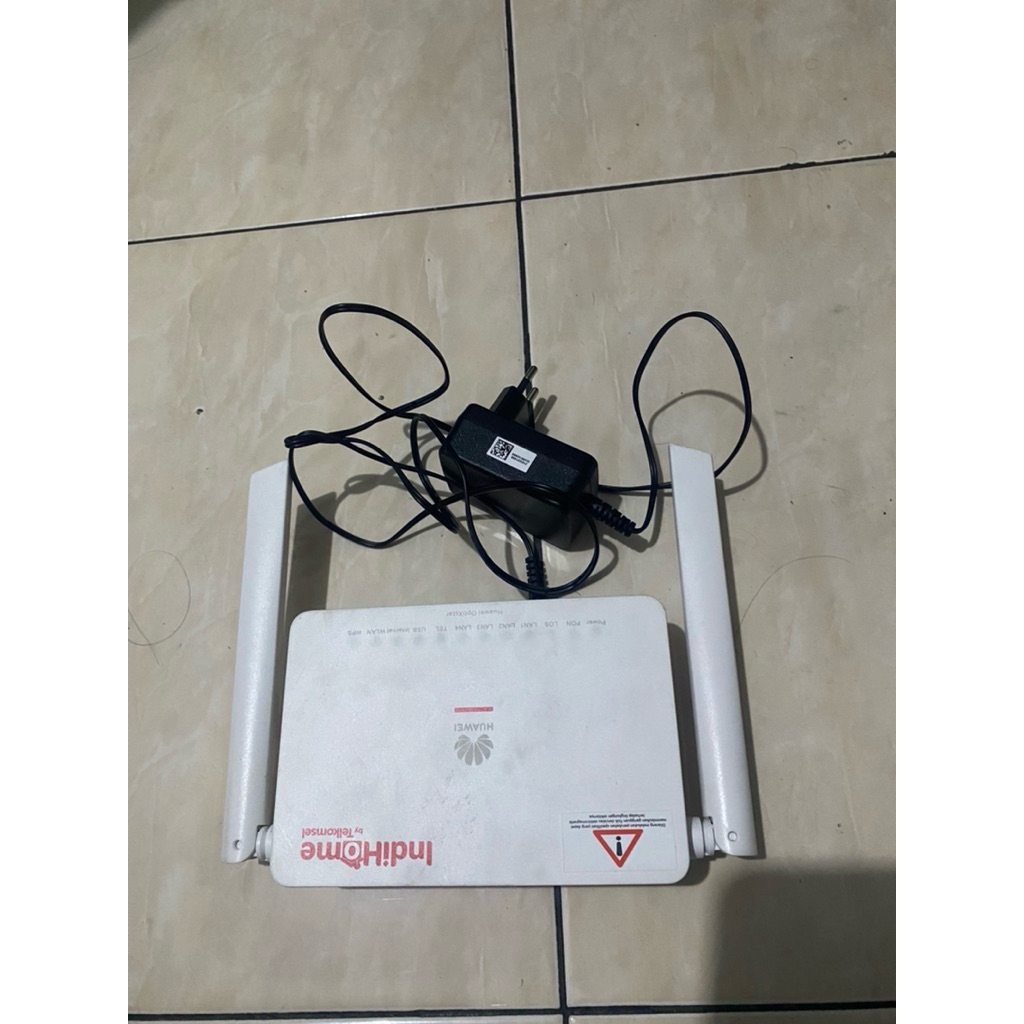 MODEM ONT HUAWEI PREMIUM HG8145X6-10 OPTIXSTAR PORT BIRU + ADAPTOR