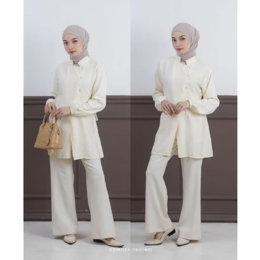 Tunik Wanita Orimoza Tunik Jema Cream