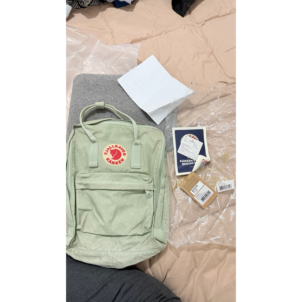 kanken backpack preloved