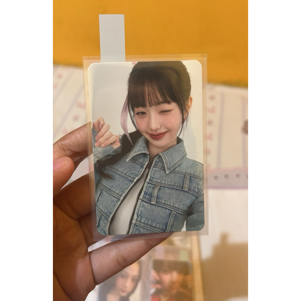 WONYOUNG JEANS X AMUSE PHOTOCARD OFFICIAL