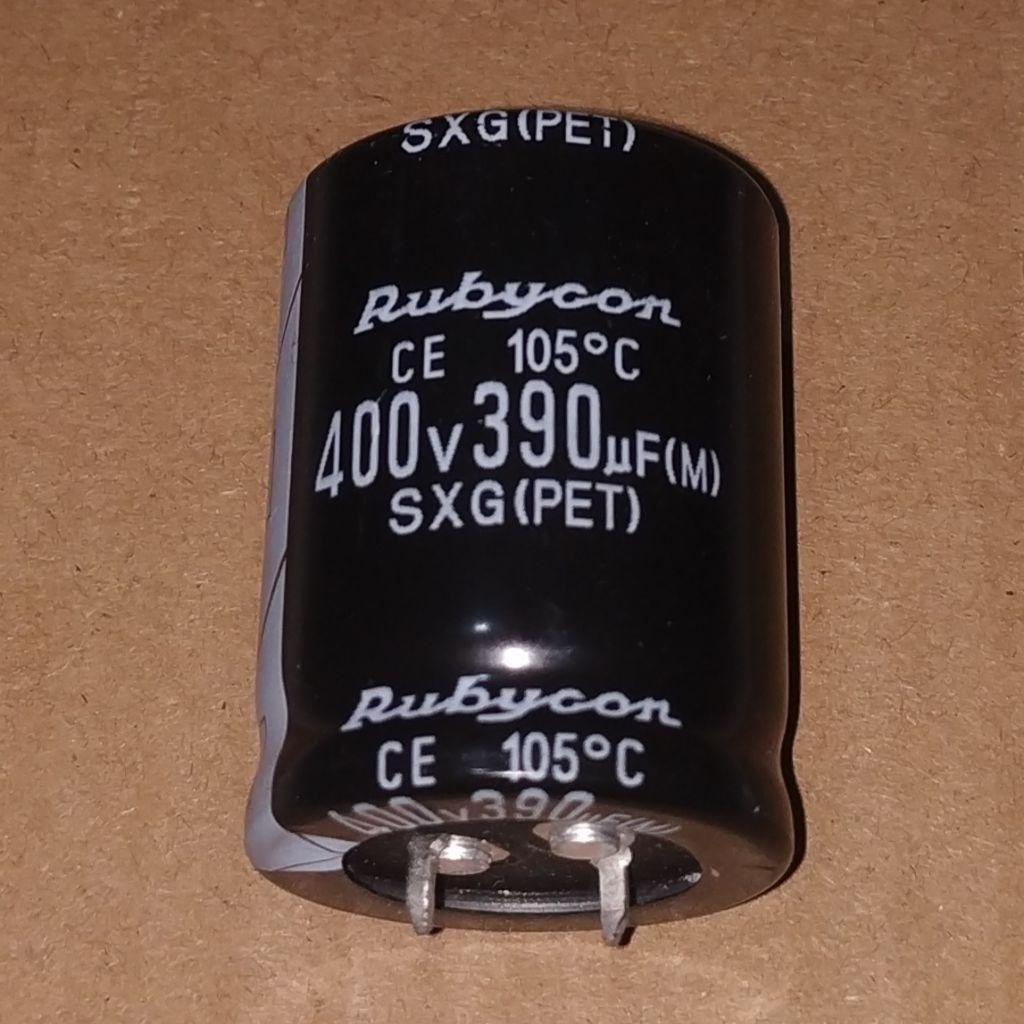 C Elco Elko 390uF 400V 390 uF 400 V 390mFD 390mF 400VDC 400WV