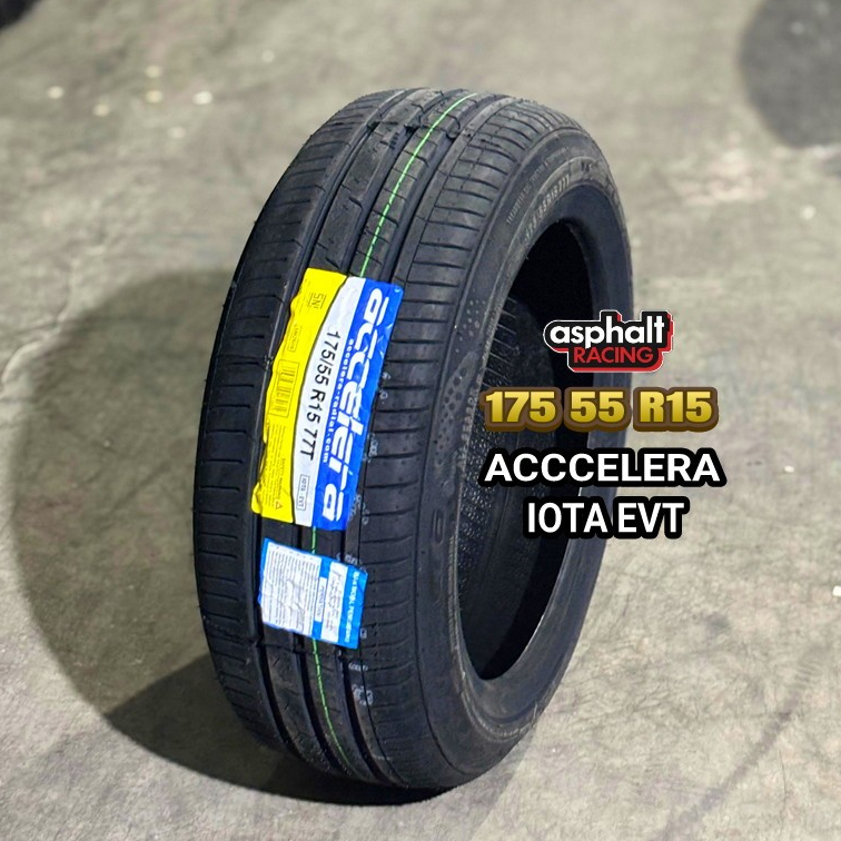 BAN MOBIL TUBLES UKURAN 175 55 R15 MEREK ACCELERA IOTA EVT BAN MURAH R15 175/55