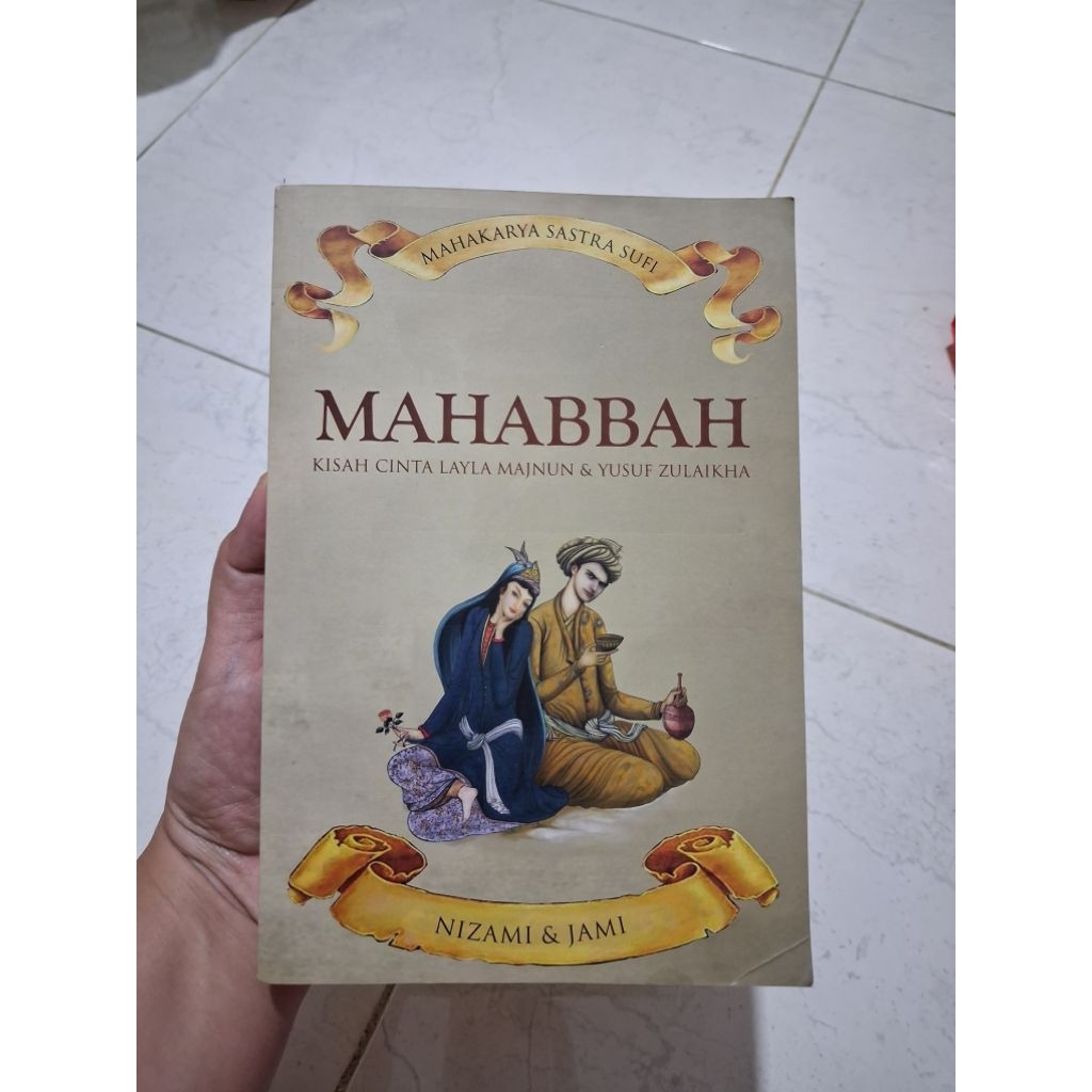 buku mahabbah kisah cinta majnun dan yusuf zulaikha nilai dan jami