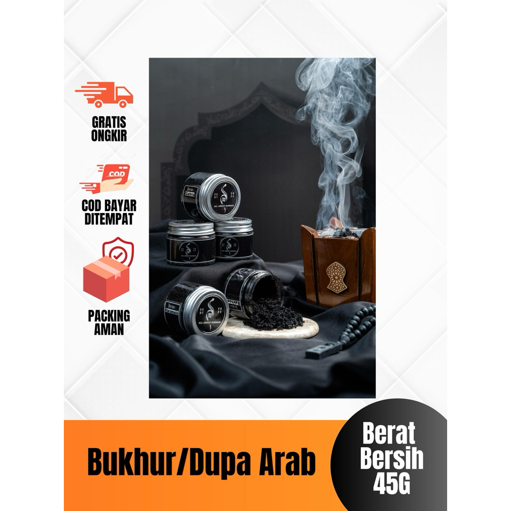 Buhur / Bukhur Arab / Dupa / Pewangi Ruangan / Wewangian