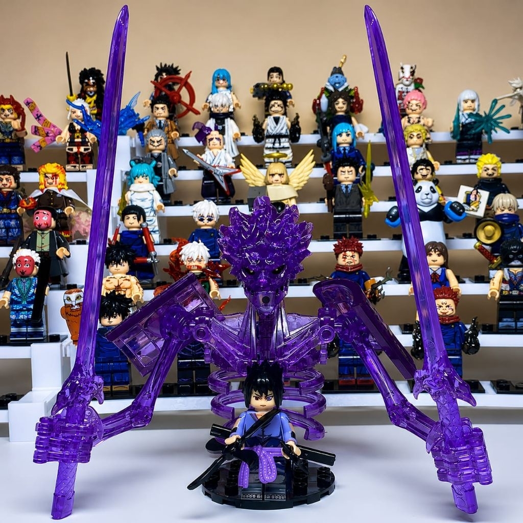 PROMOO Minifigure Anime Naruto Susanoo Uchiha Sasuke
