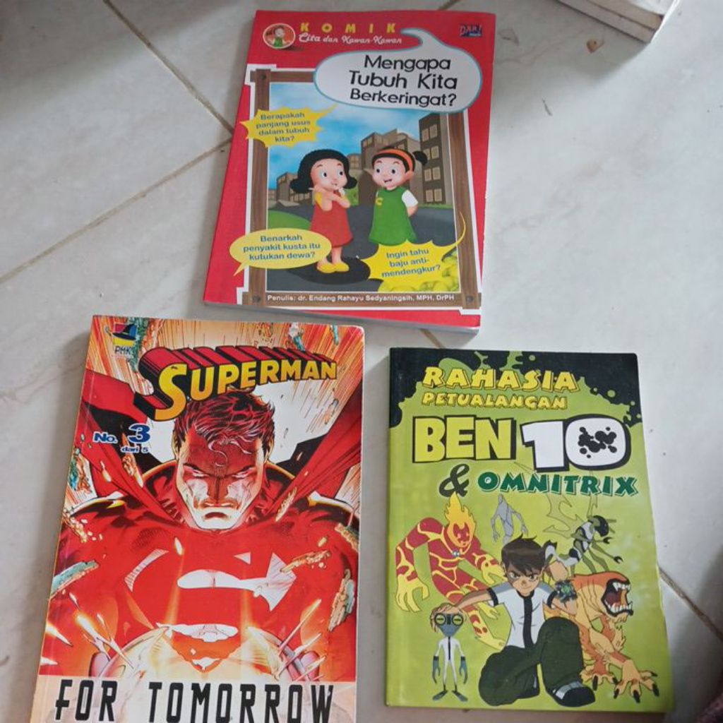 KOMIK SUPERMAN, BEN 10, KOMIK CITA