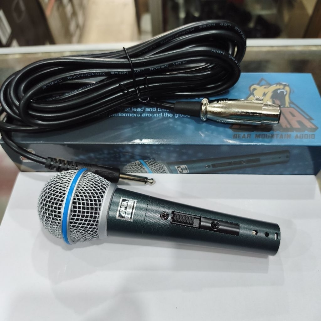 Mic Kabel BMA BETA 58A BETA 58S Dynamic Microphone