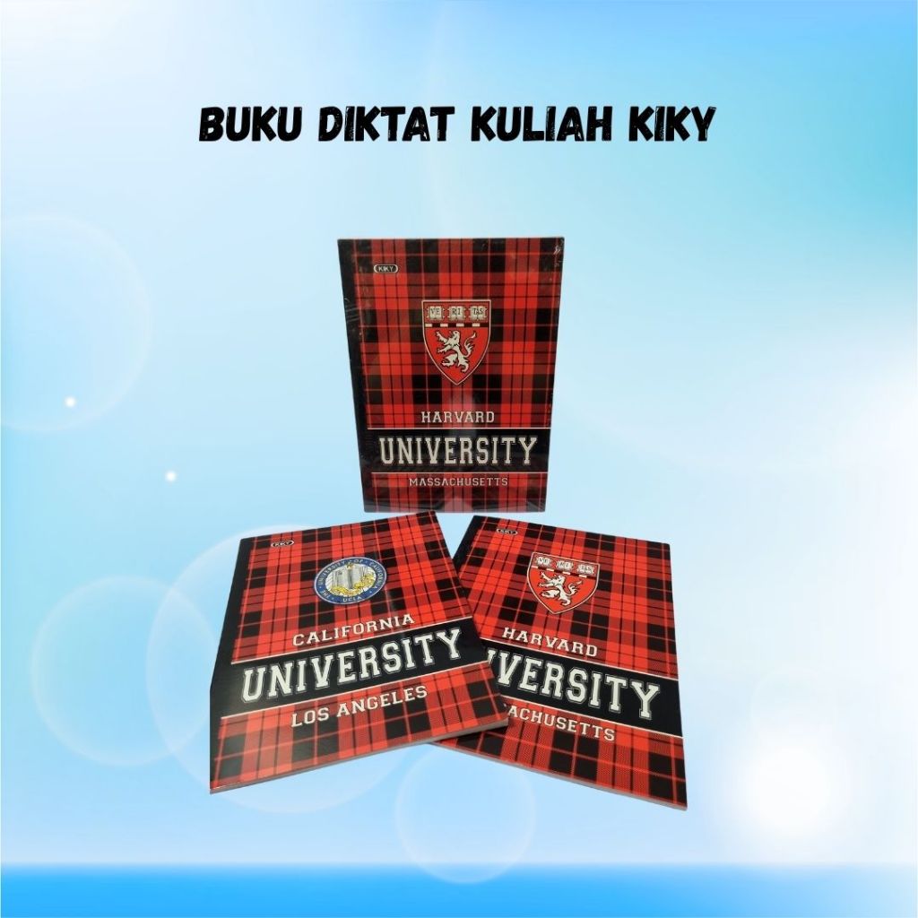 BUKU TULIS DIKTAT KIKY | BUKU CATATAN B5 | BUKU BERGARIS KIKY | BUKU KAMPUS KIKY