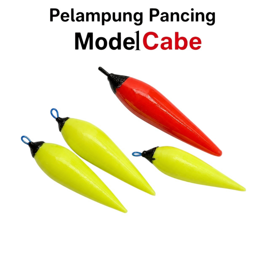Pelampung Pancing Mode Cabe / Kumbul Ikan Mas Mujair Nila