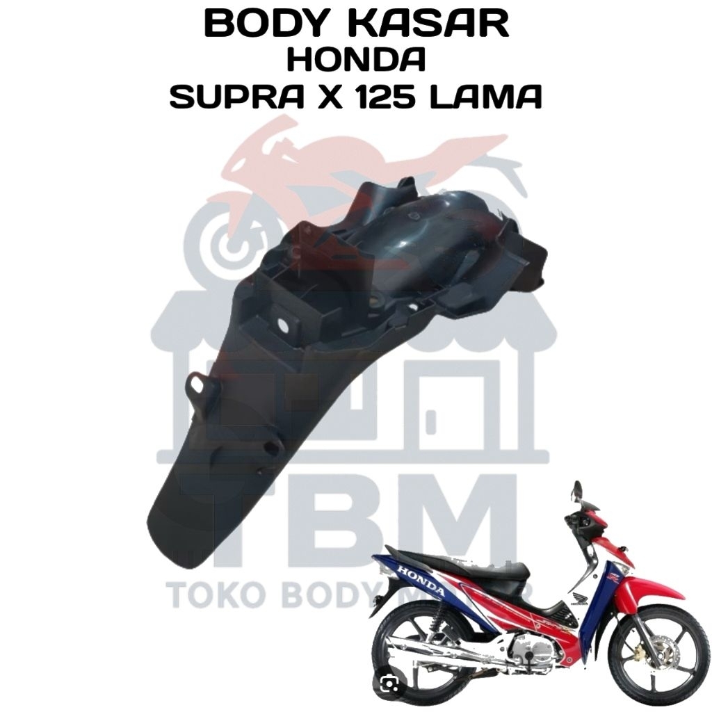 Spakbor Belakang Motor Supra X 125 Lama Cover Bodi Honda Supra 125 lama Batok spakbor slebor reksil 