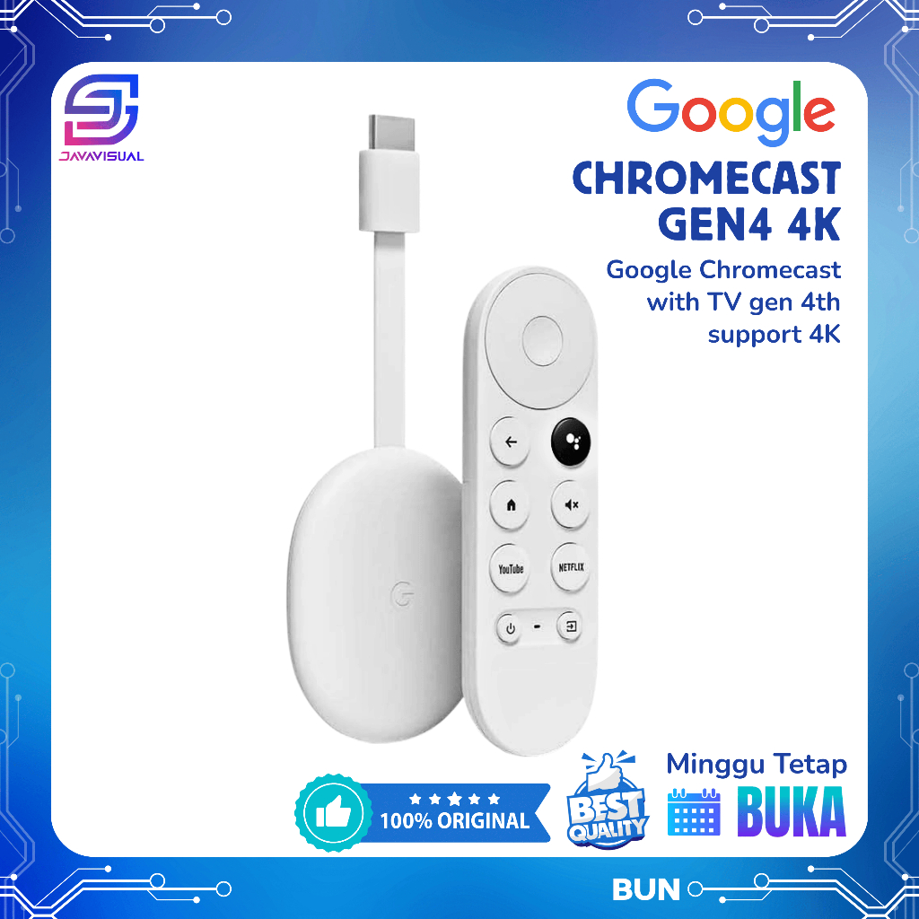 [JaVis] GOOGLE TV CHROMECAST 4K