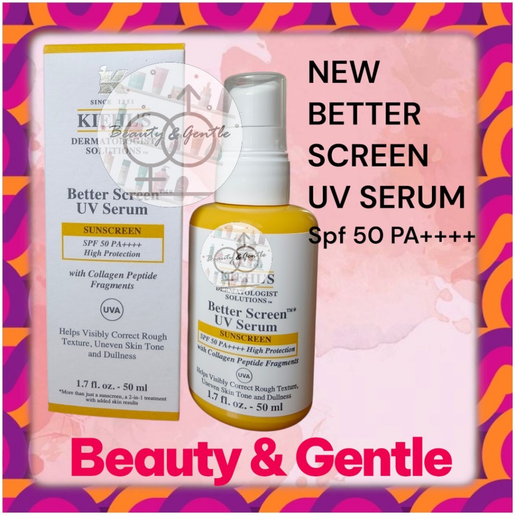 PROMO Kiehls Better Screen UV Serum Sunscreen SPF 50 PA++++