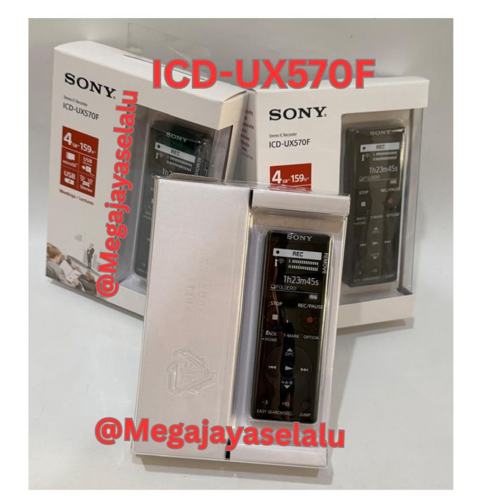 Voice Recorder Sony ICD-UX570F