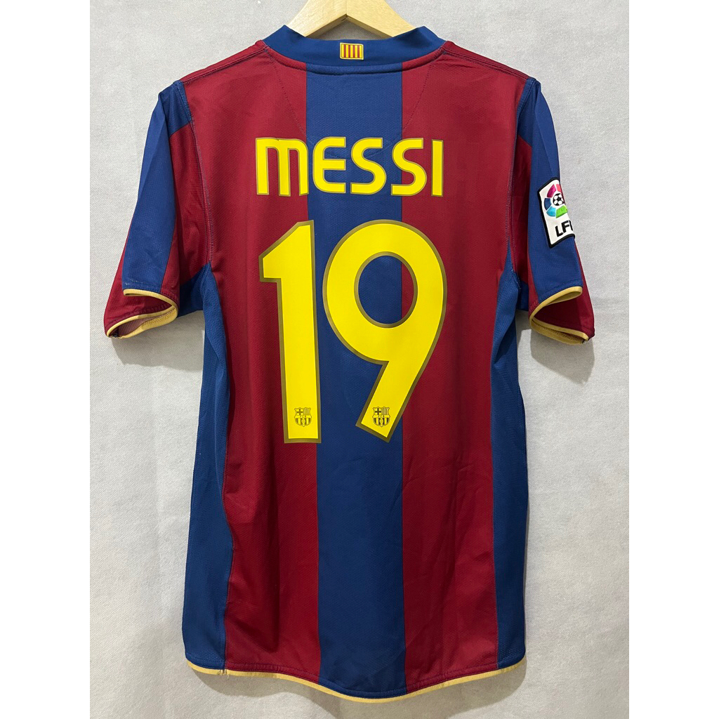 Jersey Original Barcelona Home 2007/2008 Messi 19 (S)