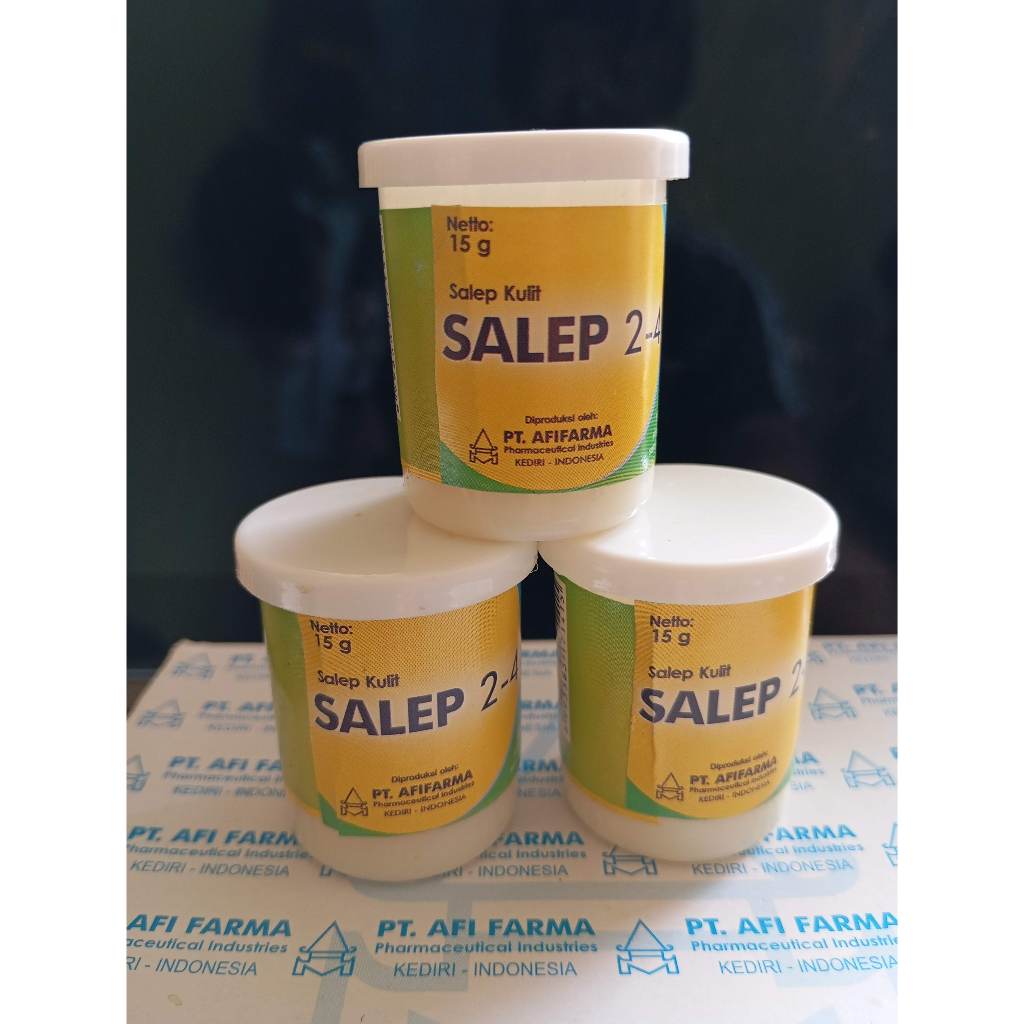 Salep  belerang Salep kulit  2-4 dengan kandungan belerang untuk masalah panu,kadas,kurap,kutu air