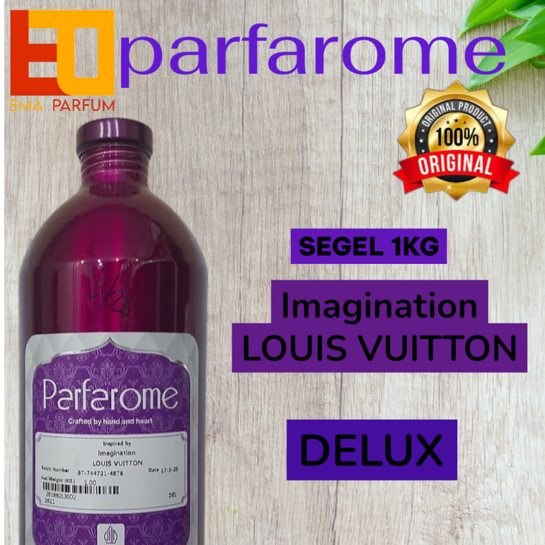 ( 1 KG ) IMAGINATION By Parfarome Delux searah Aroma LV 1MAGINATI0N Kemasan Segel 1KG bibit parfum m