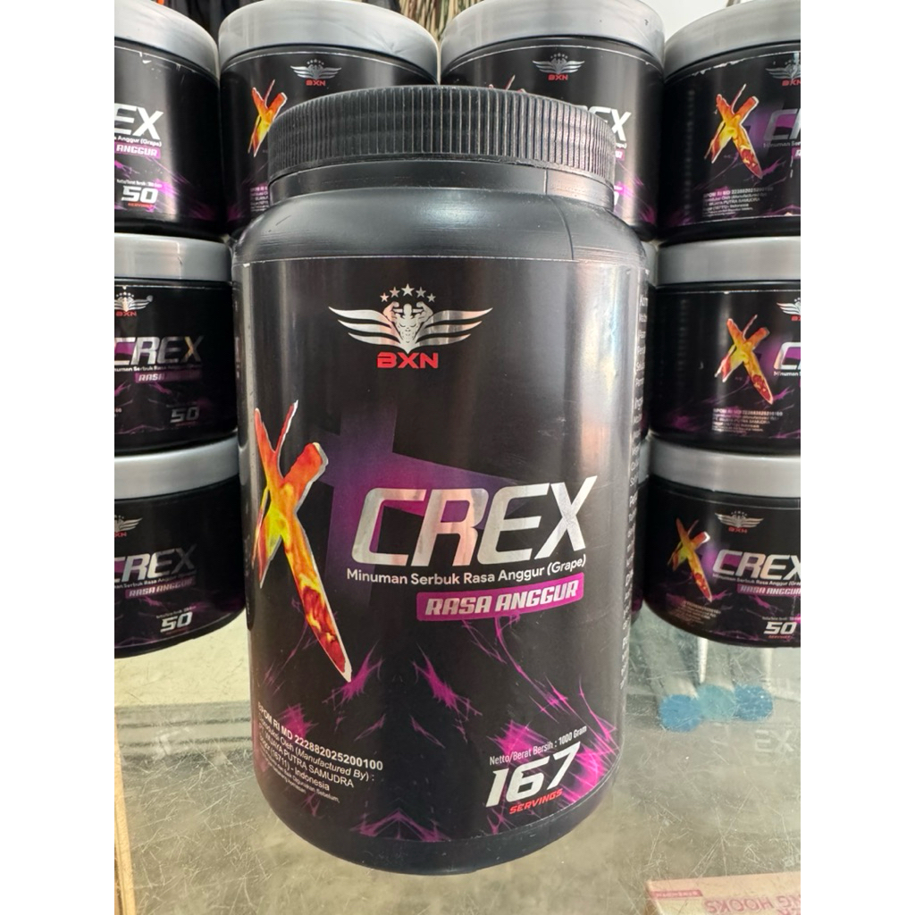 BXN Creatine 1kg crex bxn crex rasa anggur