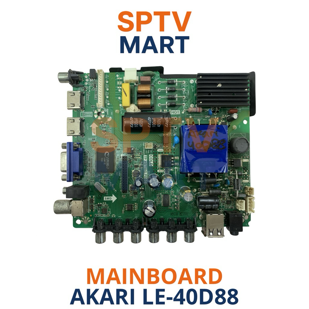 MAINBOARD TV AKARI LE-40D88 – MB AKARI LE-40D88