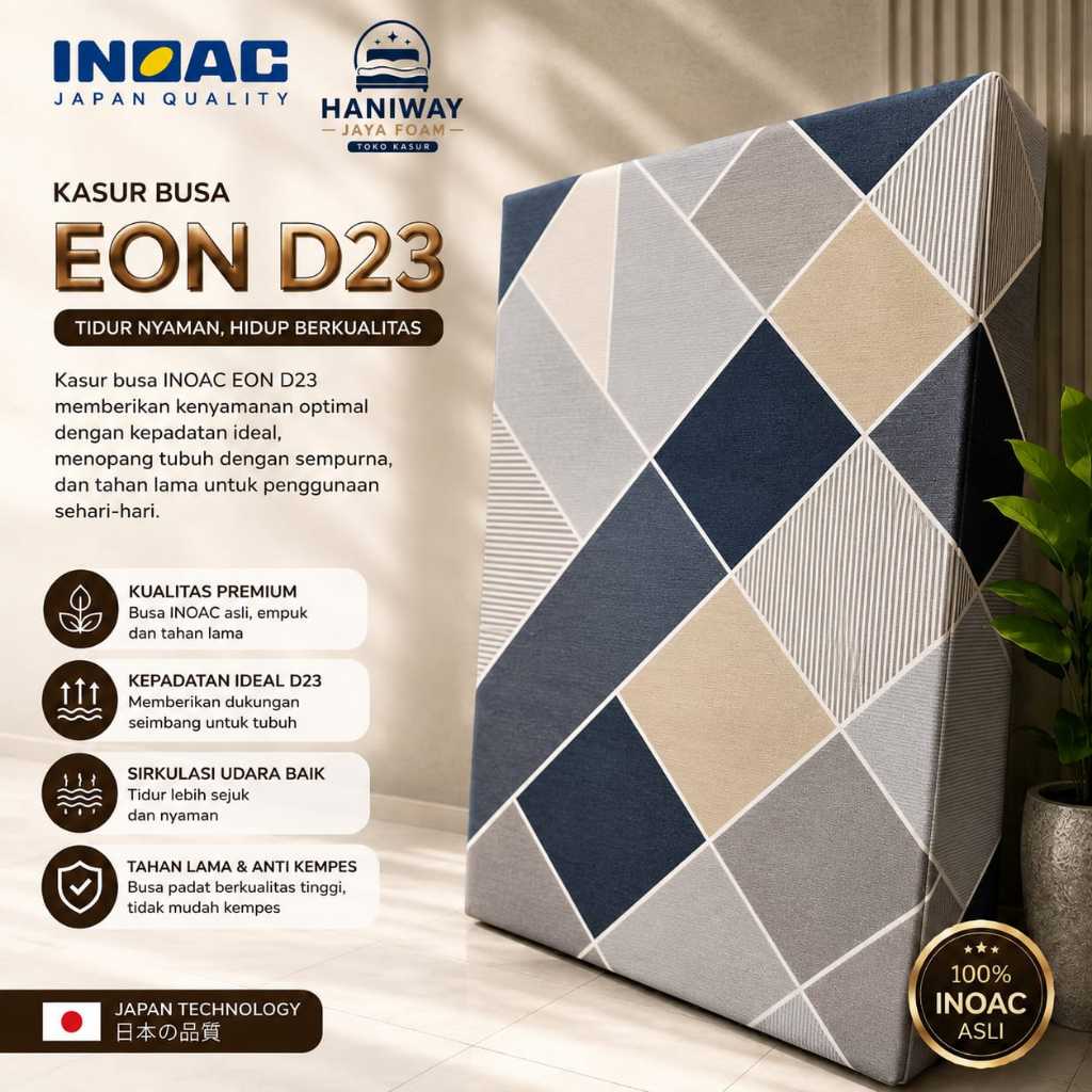 KASUR BUSA INOAC EON D23 TEBAL 40 CM ORIGINAL