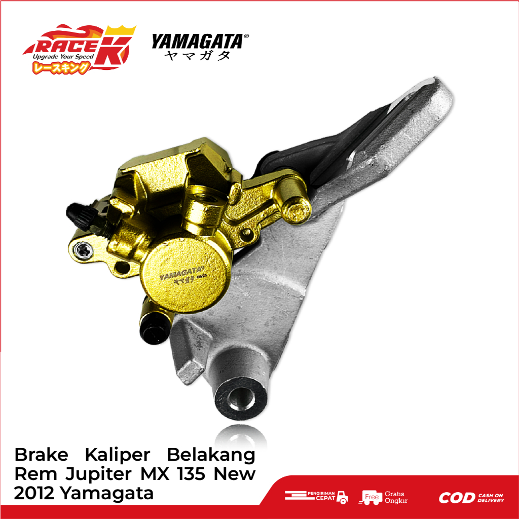 Yamagata Kaliper Caliper Rem Motor Belakang Yamaha Jupiter MX 135 New 2012