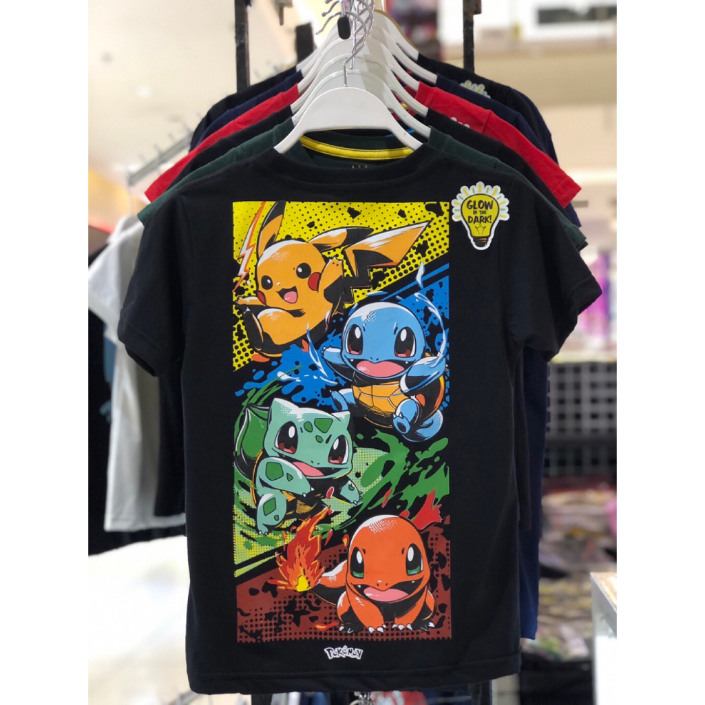 KAOS / T SHIRT POKEMON STARTER